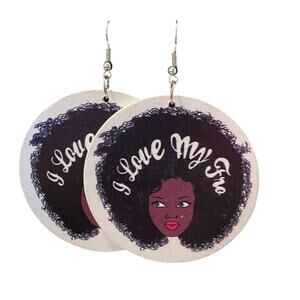 aFro earrings